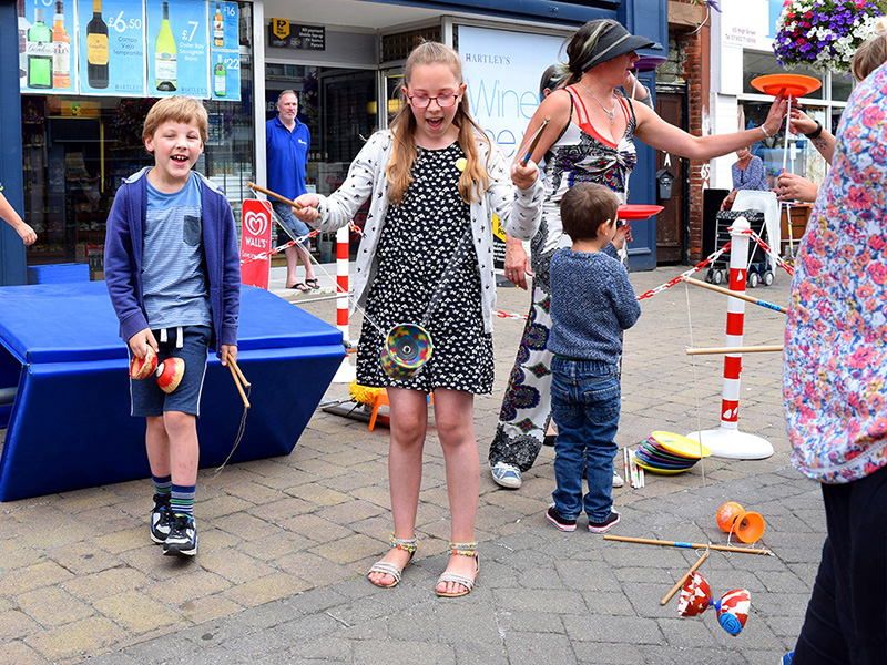 Free Kids’ Fun Days return to Littlehampton town centre