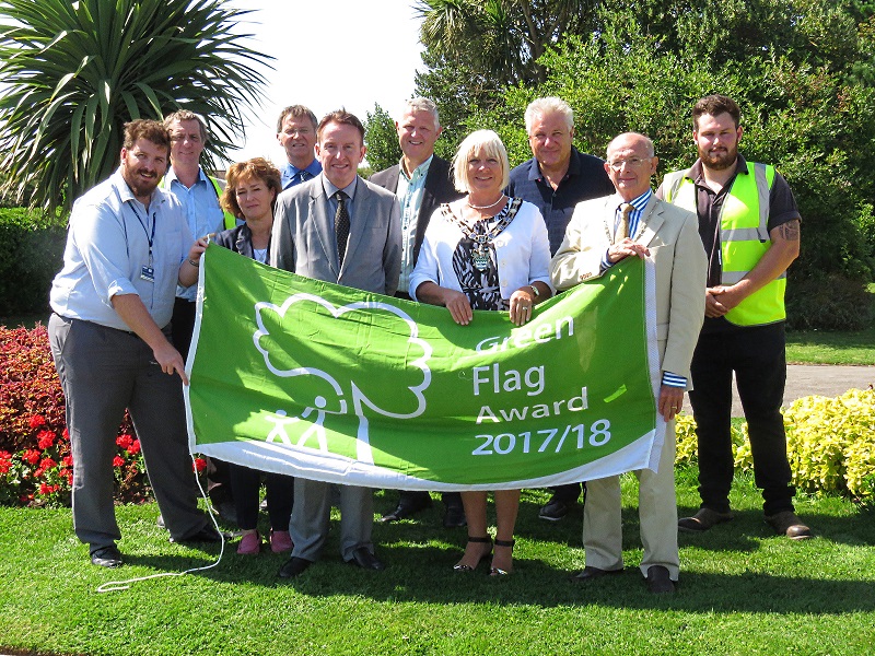 Green Flags fly proudly over three Arun parks