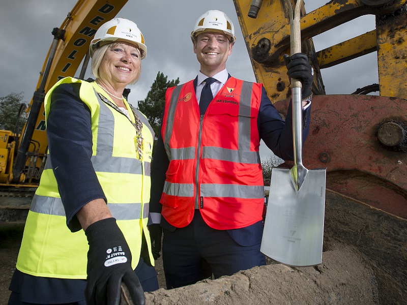 Ground Breaking Ceremony held for new leisure centre