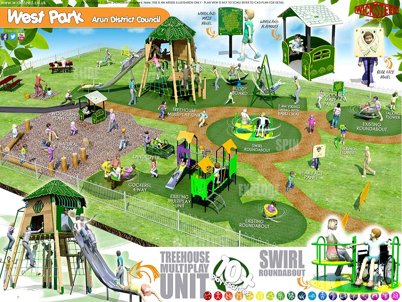 Play area refurbishments in Bognor Regis