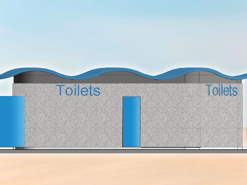 Seafront toilets delayed