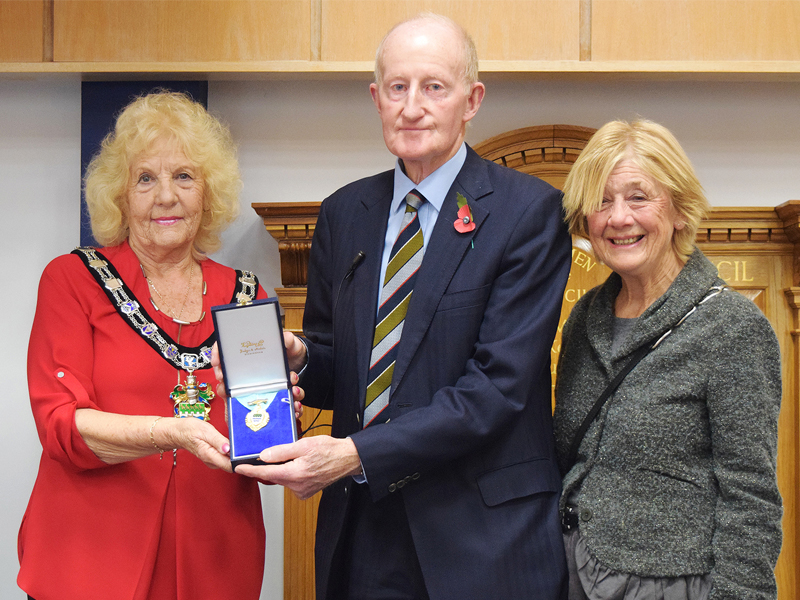 New Honorary Alderman for Arun District Council