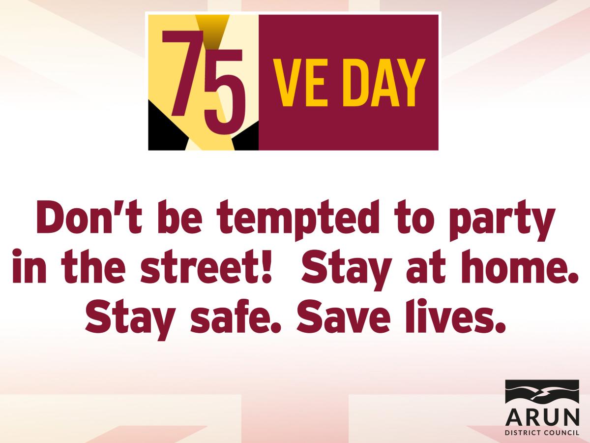 Don't party in the street!