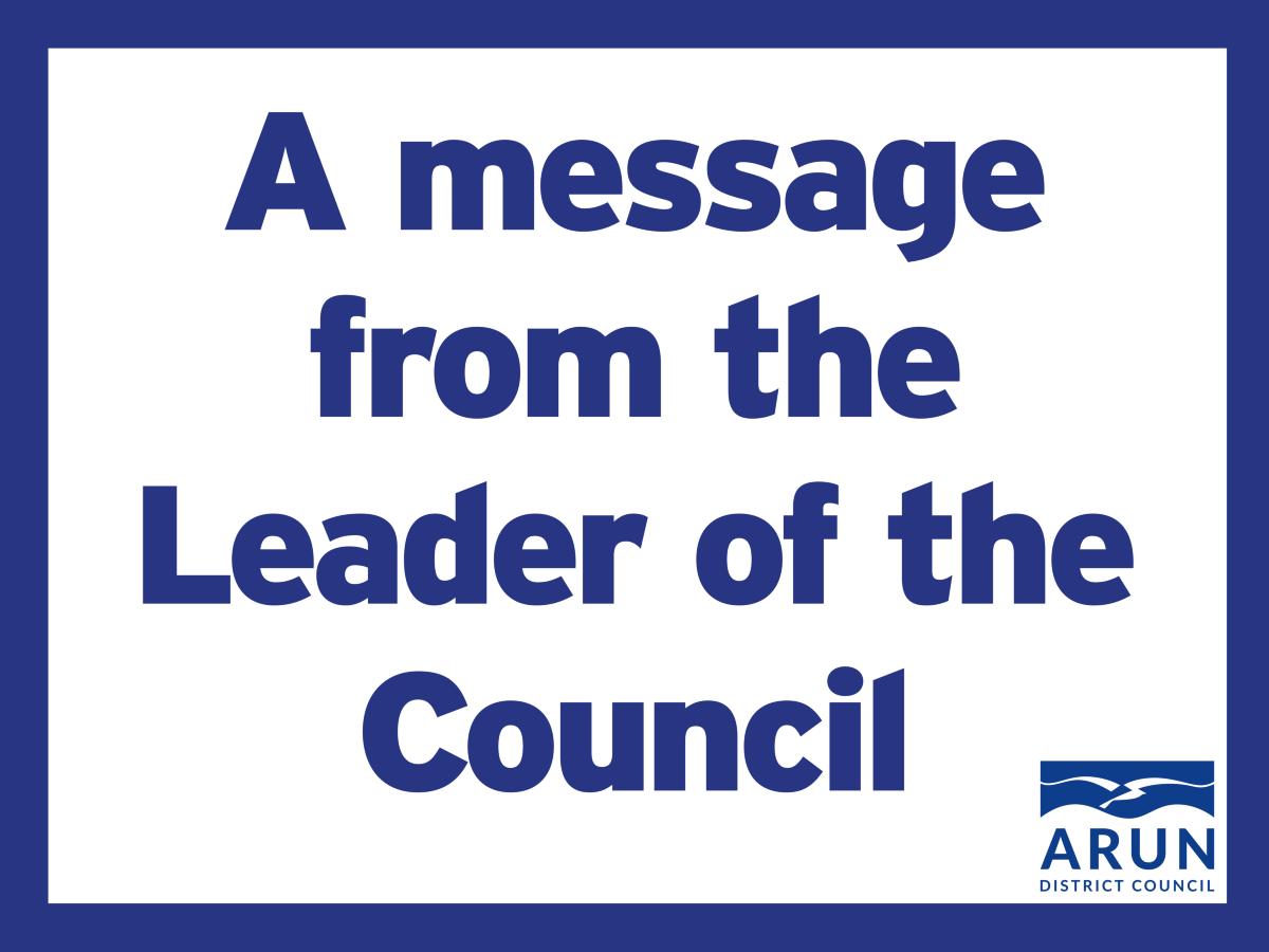 The Leader of the Council's weekly update