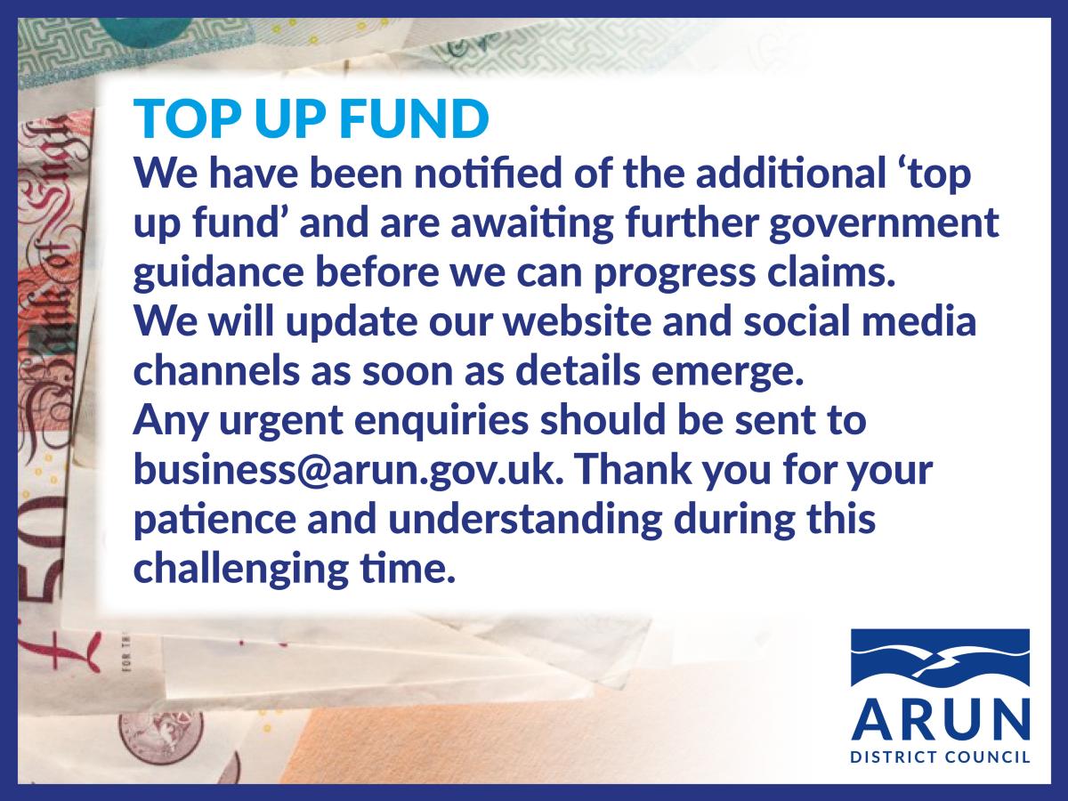 Top up funds