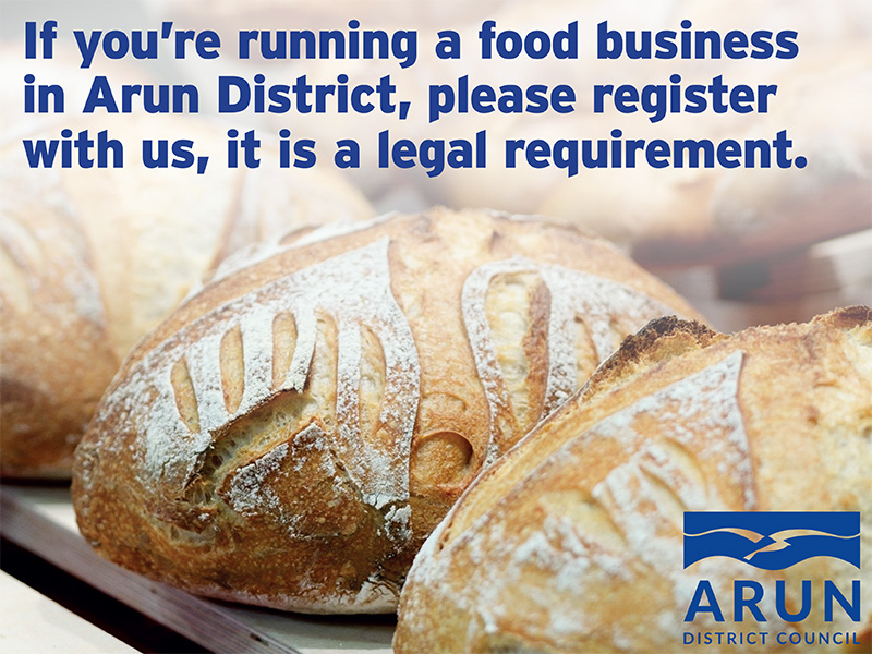 Please register your food business