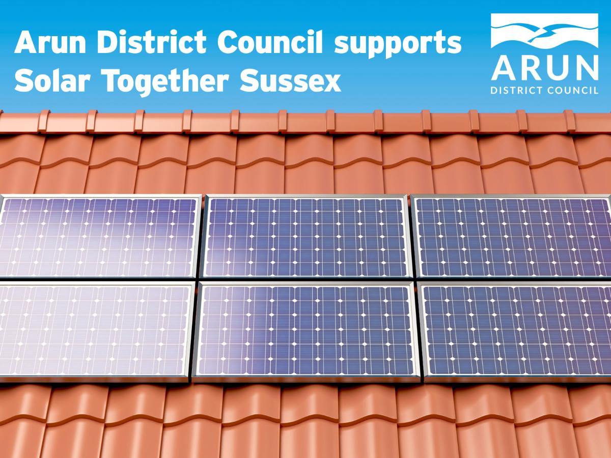 Arun District Council supports Solar Together Sussex