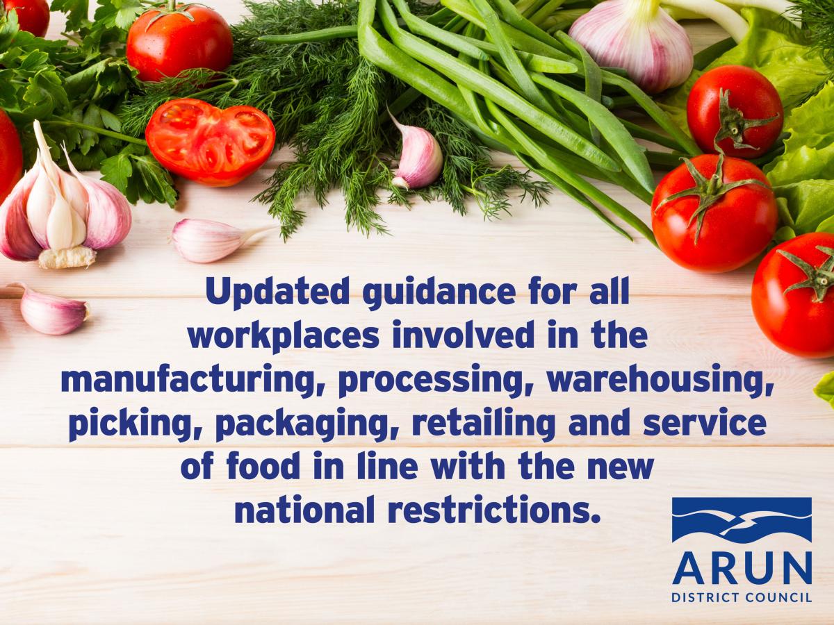 Updated food guidance for workplaces