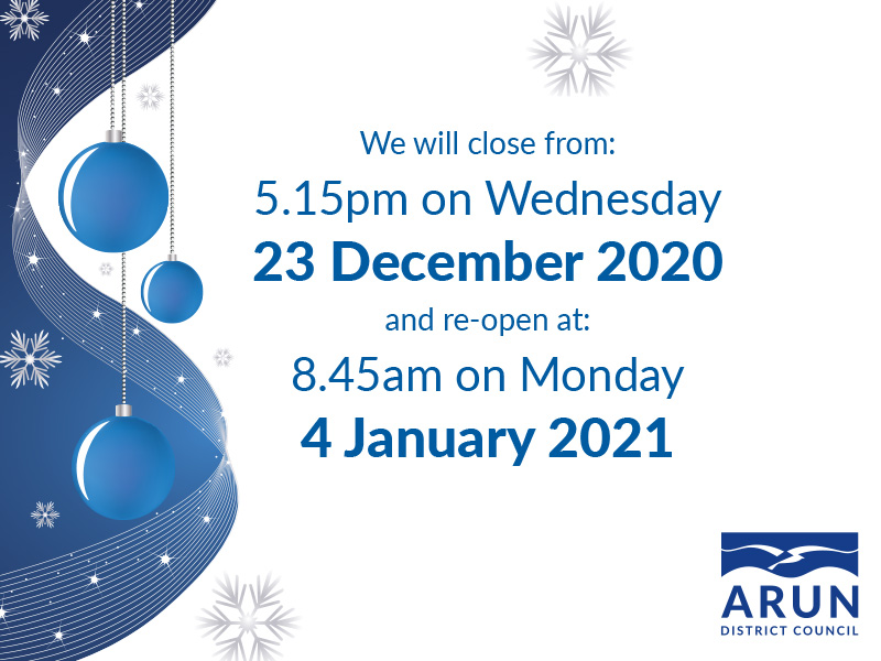Christmas closure