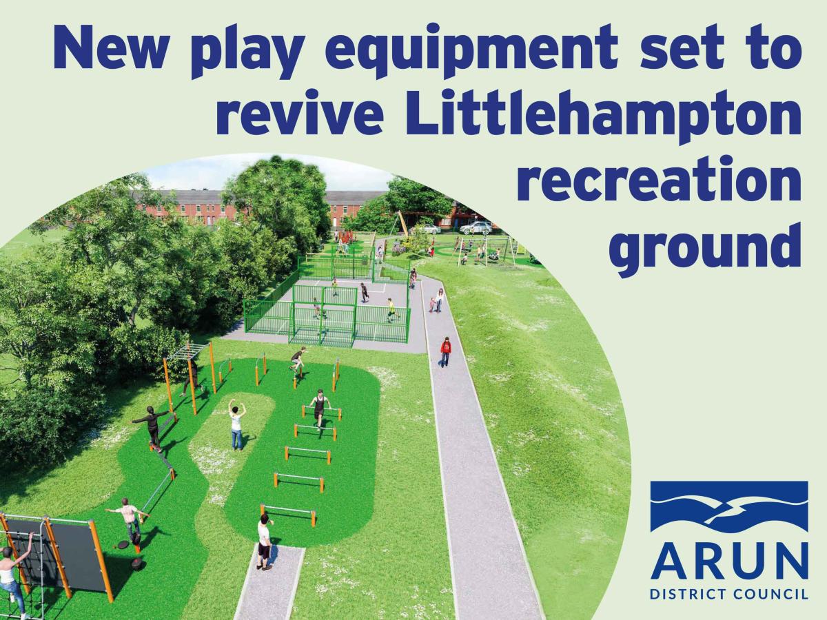 New play equipment set to revive Littlehampton rec