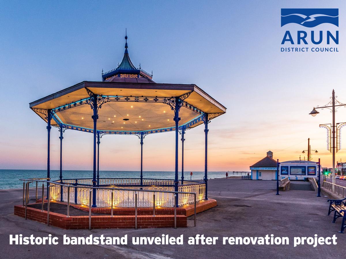 Historic bandstand unveiled after renovation project