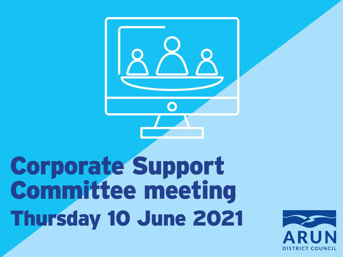 Corporate Support Committee meeting 10.06.21